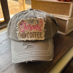 New Jesus and coffee hat